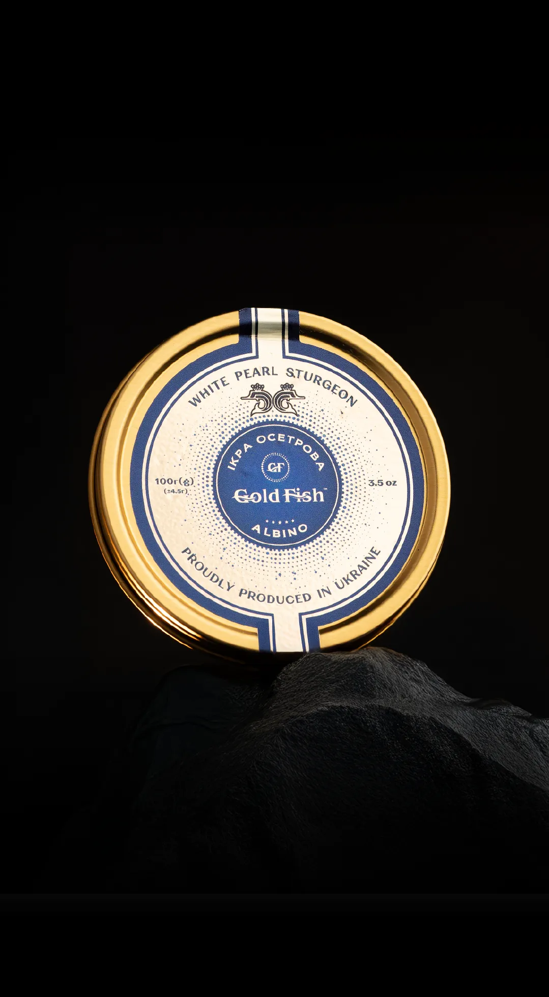 Ікра осетра альбіноса