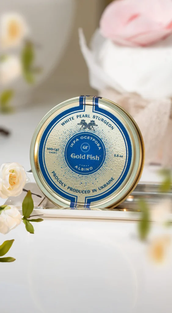 Ікра осетра альбіноса