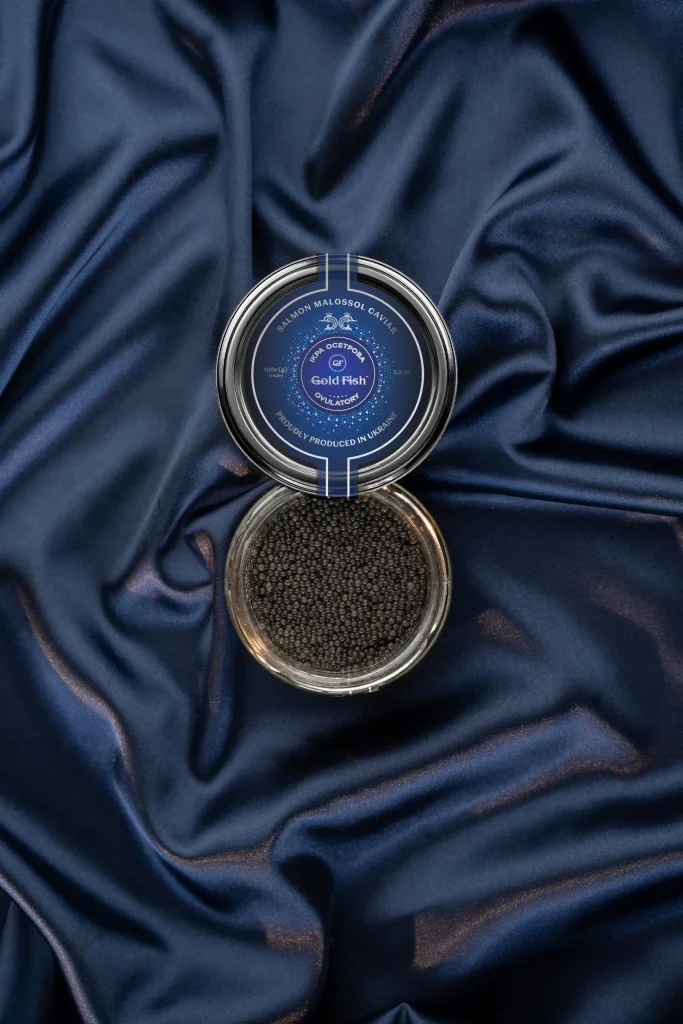 Чорна ікра OVULATED (доєна) — Осетер