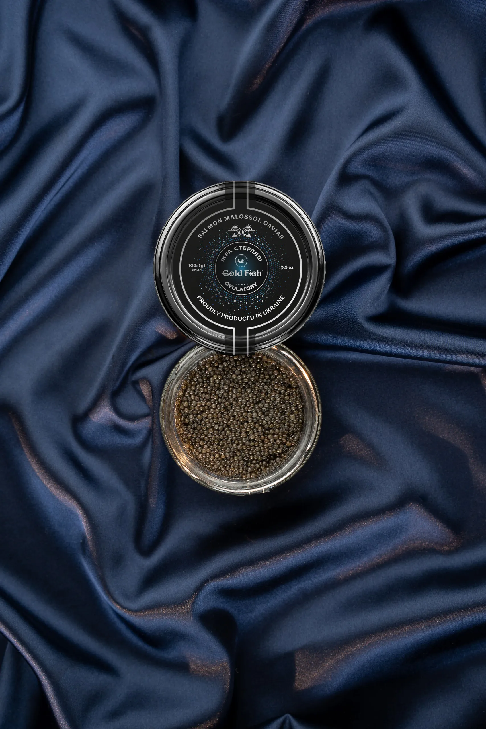 Чорна ікра OVULATED (доєна) — Стерлядь